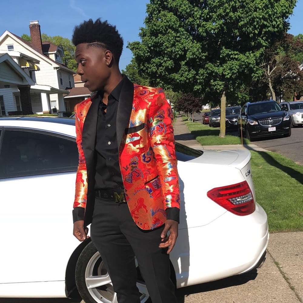 Custom made prom Jacket